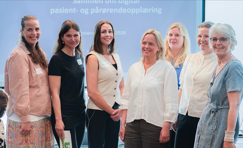 Arrangjørene, 7 damer på rekke