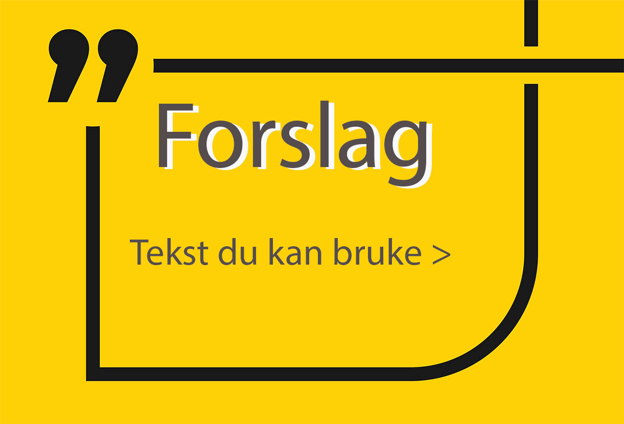 Tekst om samvalg du kan bruke til ledergruppen 