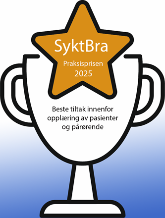 pokal med stjerte SyktBra