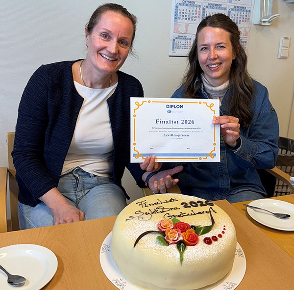 Christine Blom og Marte B. Nordstoga